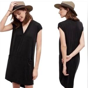 Anthropologie Dolan black Lola cocoon dress medium